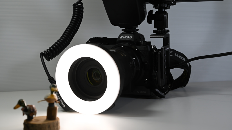 SALE／59%OFF】 カメラ 一眼レンズカメラ用 接写専用ストロボ LED